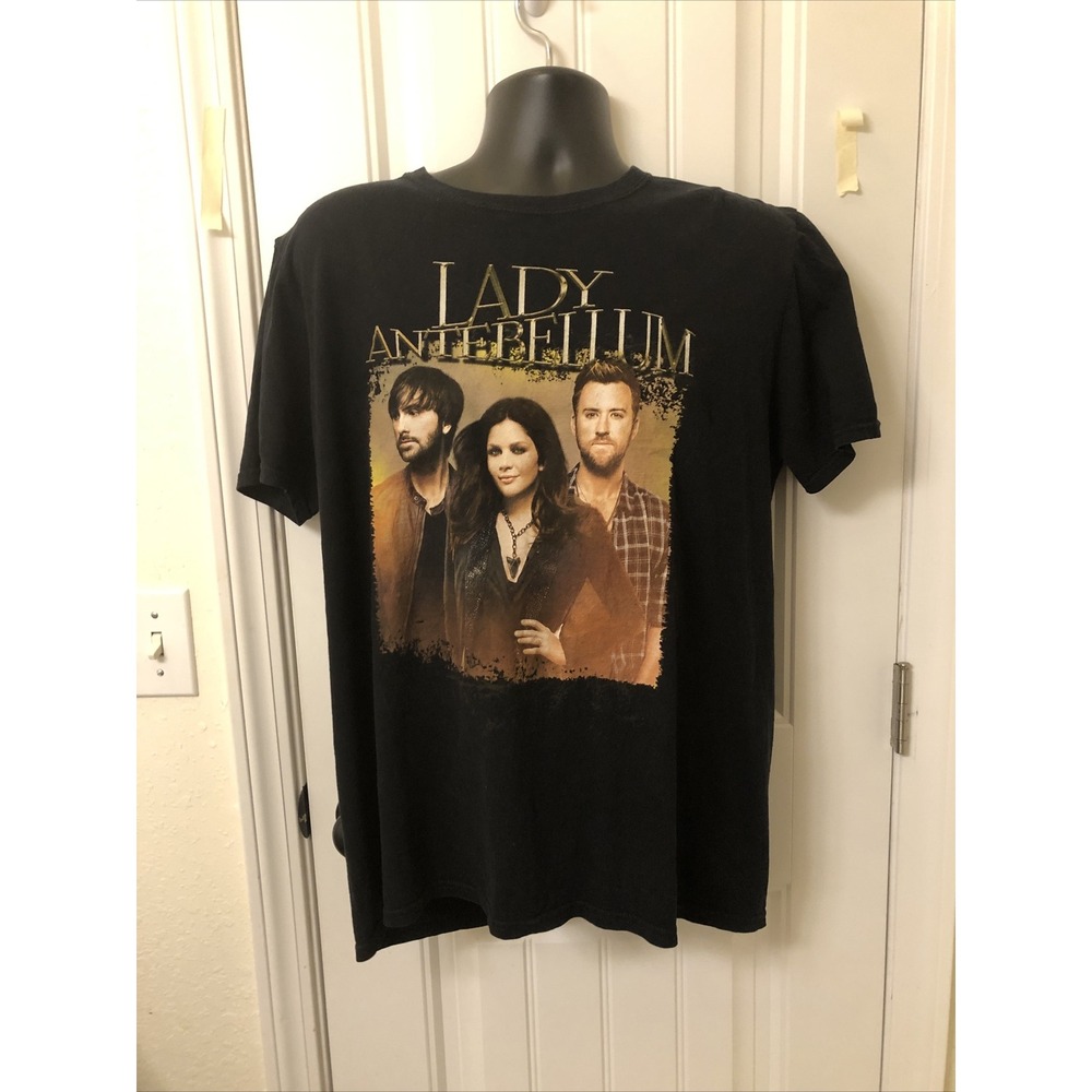Lady Antebellum T-Shirt Large Black Country Music Concert Merch